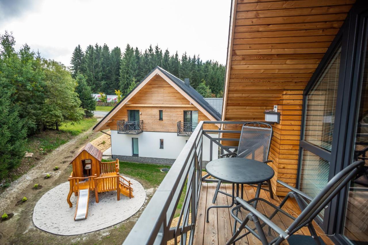 Ski Chalet Klinovec Лоучна-под-Клиновцем Экстерьер фото