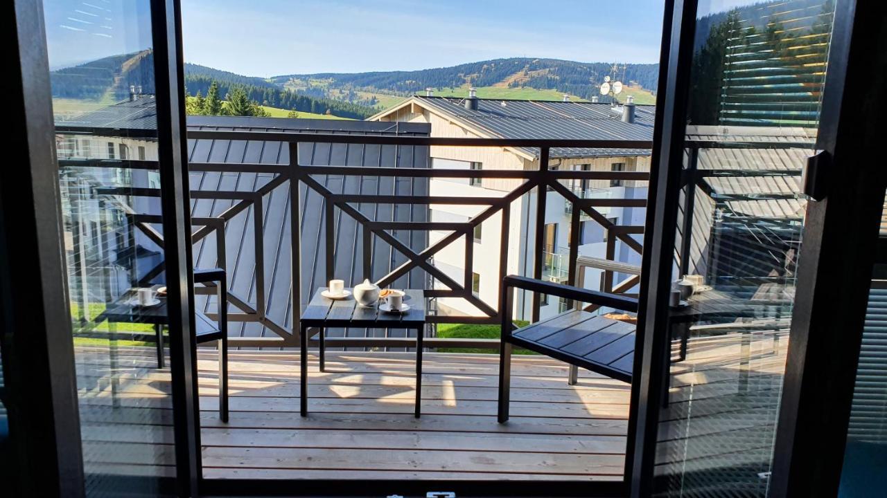 Ski Chalet Klinovec Лоучна-под-Клиновцем Экстерьер фото